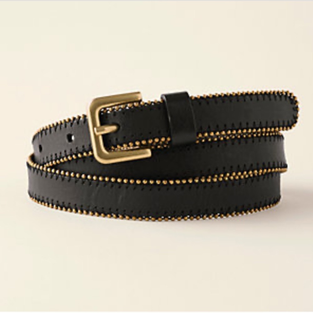 Garnet Hill Sylvia Leather Belt